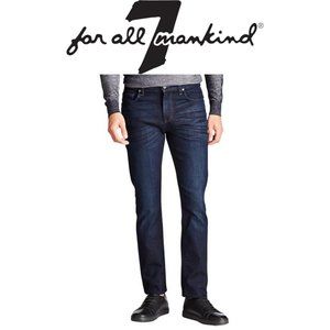 7 For All Mankind The Straight Jeans | Dk Blue